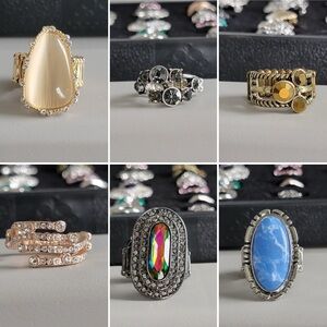 Ring lot of 6 - Paparazzi